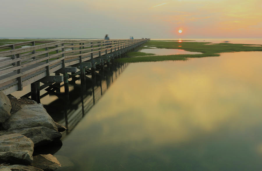Vanishing Boardwalk at Grays Beach 3 Photograph by Doolittle Photography and Art