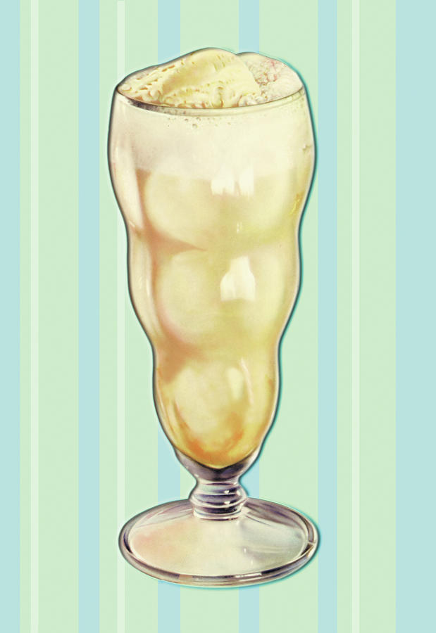 Vanilla Shake Painting by Unknown
