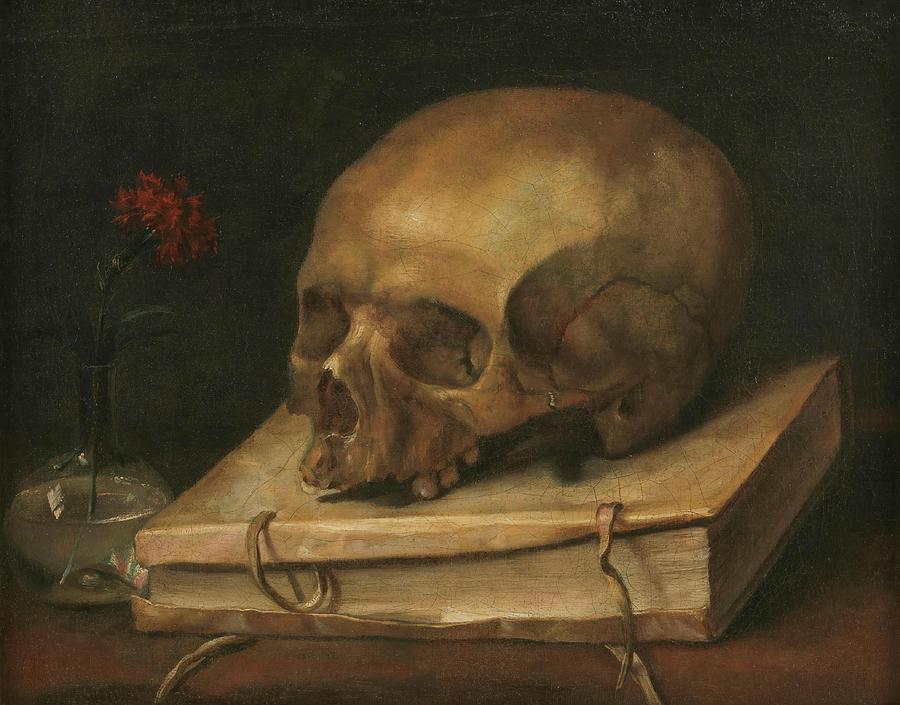 Vanitas. 1640 - 1645. Oil on canvas. Painting by Jacques Linard -1600-1645-