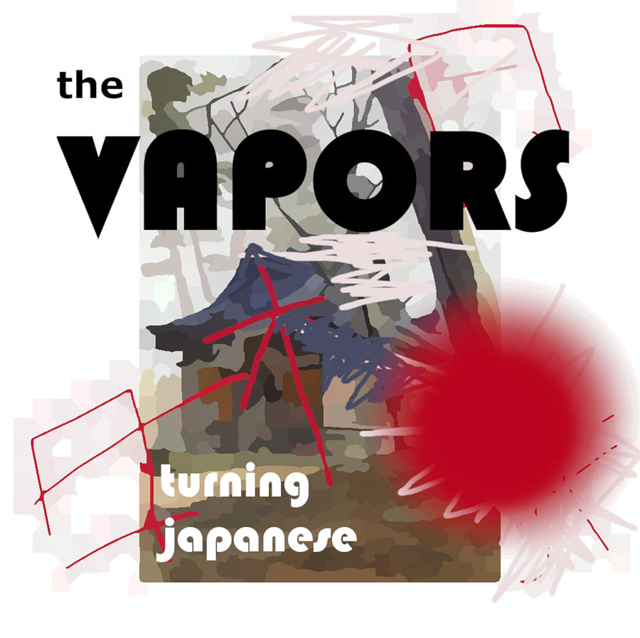 Vapors Turning Japanese 1980 Painting by Enki Art