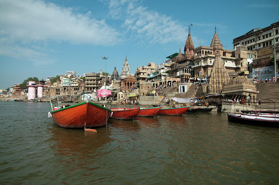 Varanasi Holy City Of India Photograph by Gdagys