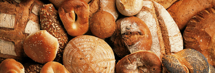 Variety Of Breads Photograph by Panoramic Images