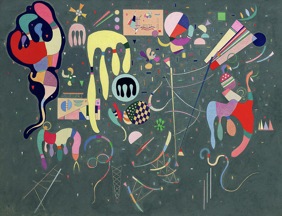 Various Actions, 1941 by Wassily Kandinsky