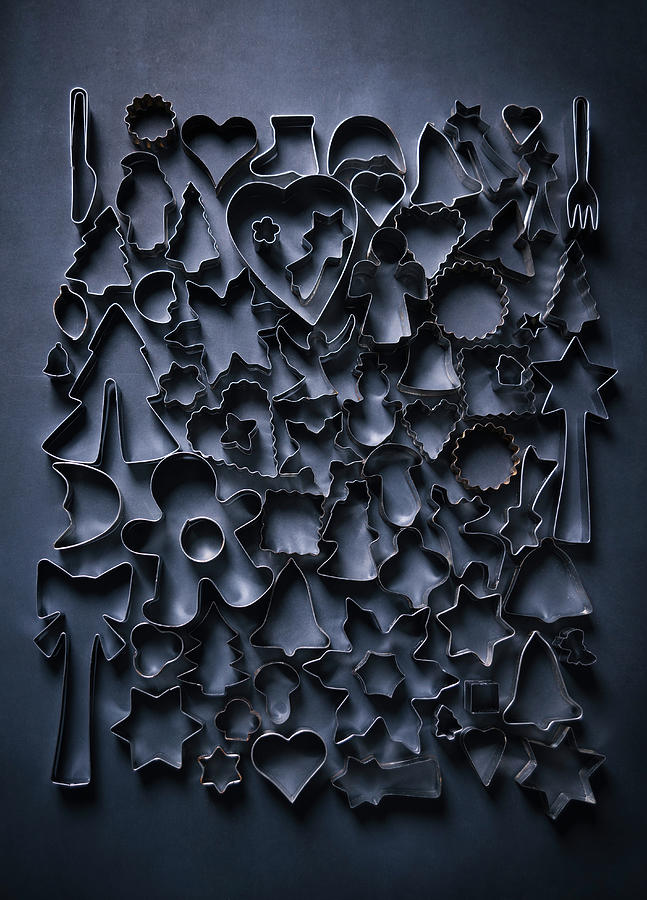 Various Cookie Cutters Photograph by Kati Neudert