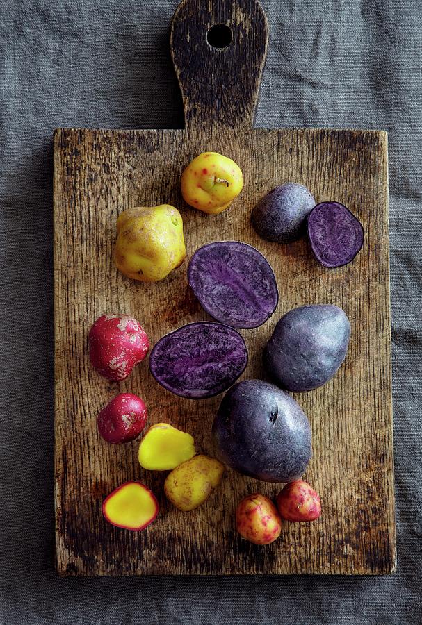 Various Root Vegetables From The Andes south America Photograph by Antonis Achilleos