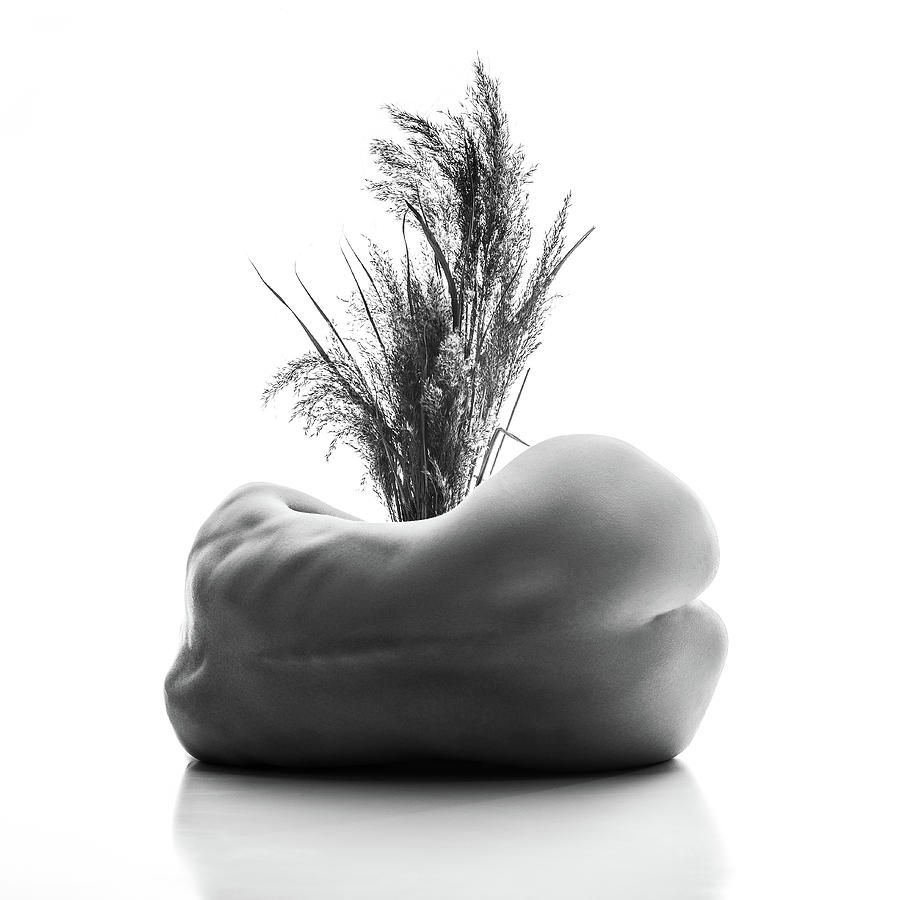 Nude Photograph - Vase by Aurimas Valevicius