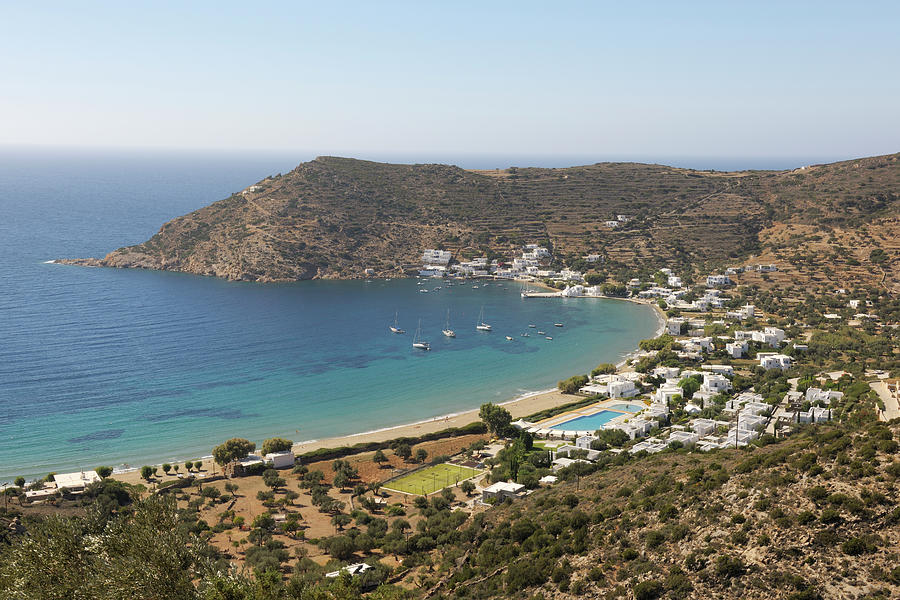 Vathi Bay,sifnos,greece Photograph by Y dragon