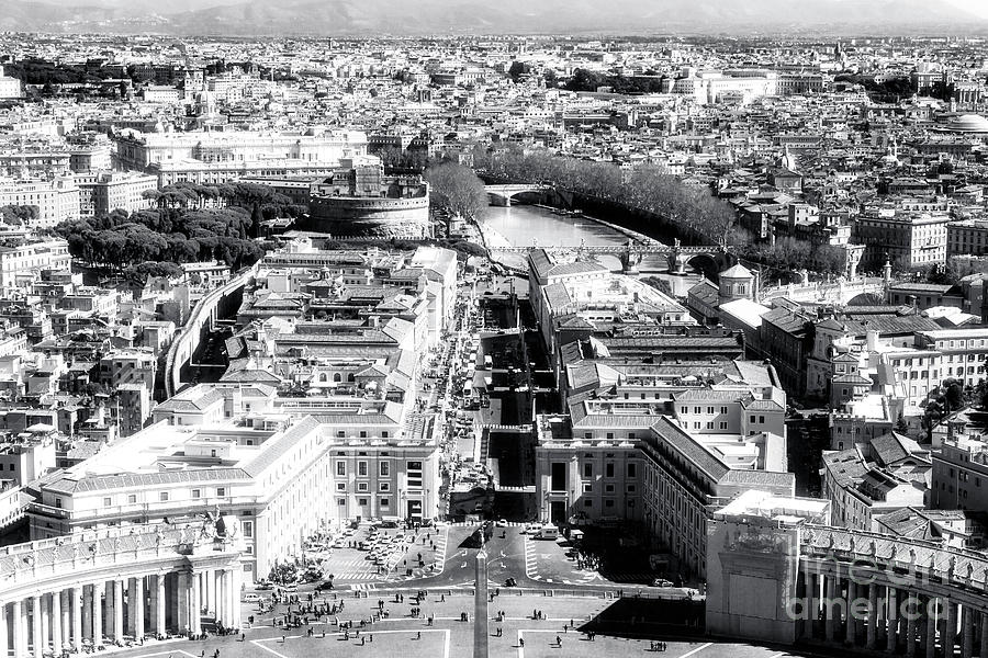 Vatican City View Photograph by John Rizzuto