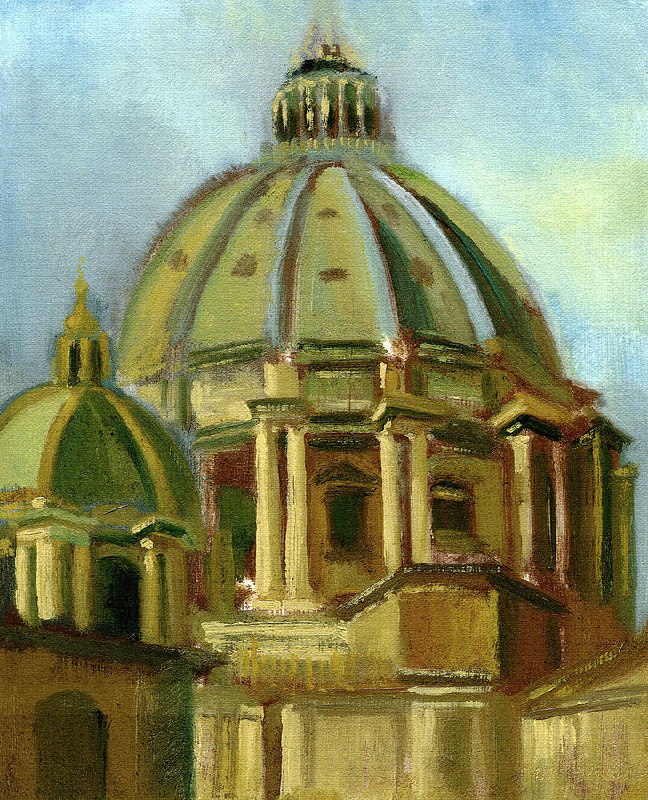 Vatican City Painting - Vatican by Hall Groat Ii