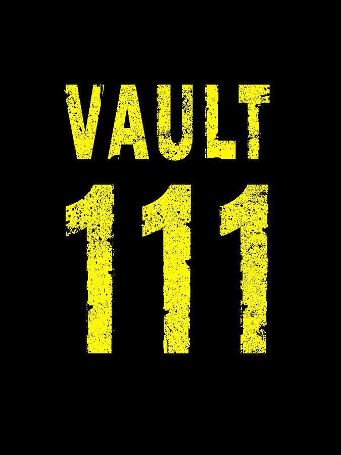 Fallout Digital Art - Vault 111 by Yumna Padma