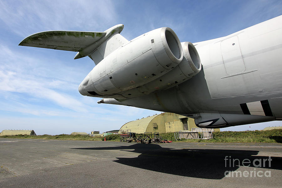 Vc10 Tail And Engines Photograph