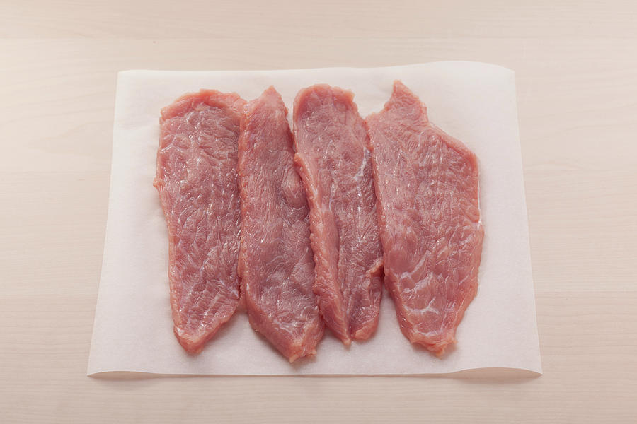 Veal Escalopes Photograph by Eising Studio