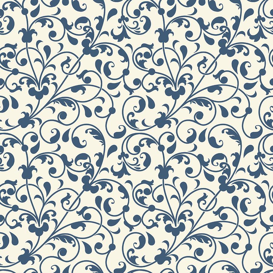 Vintage patterned background Royalty Free Vector Image