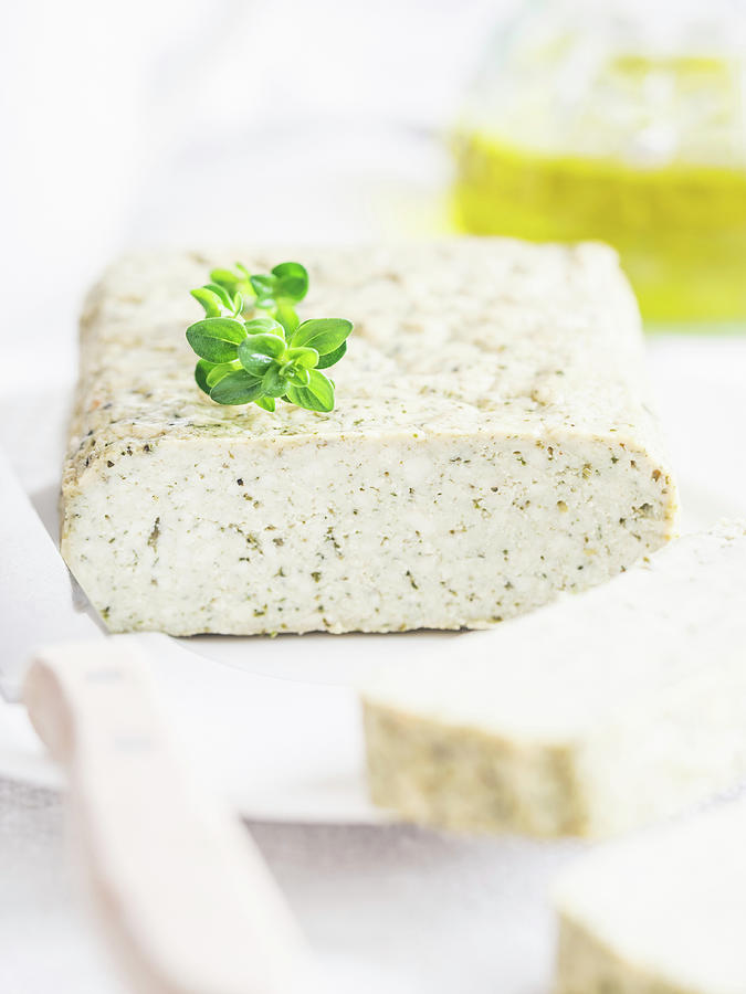 Vegan Tofu With Herbs Photograph by Magdalena Paluchowska