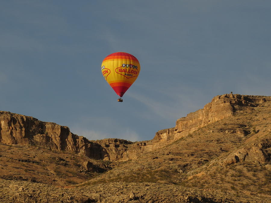 Las Vegas Photograph - Vegas Balloon by Emily Hargreaves