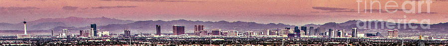 Vegas Morning Photograph by Darcy Dietrich