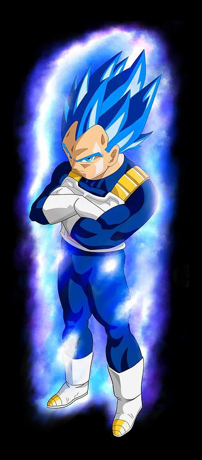Vegeta Super Saiyan Blue from Dragon Ball Super Anime Wallpaper ID:4550