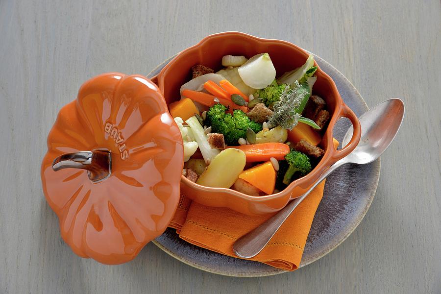 Vegetable Casserole Photograph by Gelberger