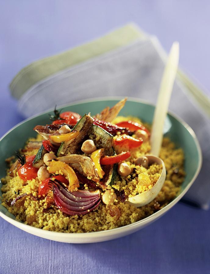 Vegetable Couscous Photograph by Bagros