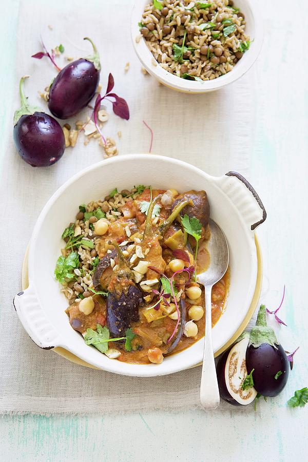 Vegetable Curry With Cashew Nuts Photograph by Great Stock!