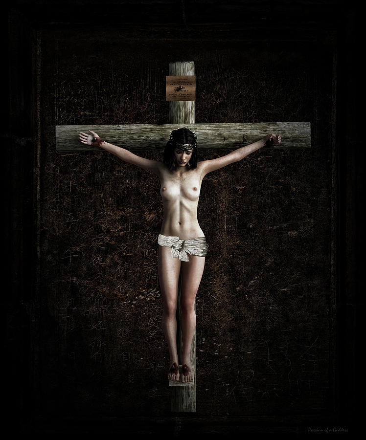 Velazquez Digital Art - Velazquez crucifix by Ramon Martinez
