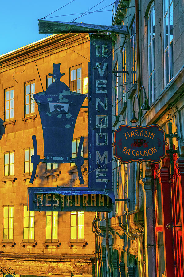Vendome Sign Photograph by Aaron Geraud