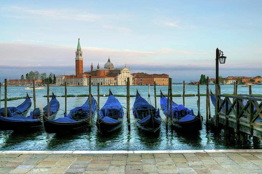 Venetian Boats Photograph by Rebekah Zivicki