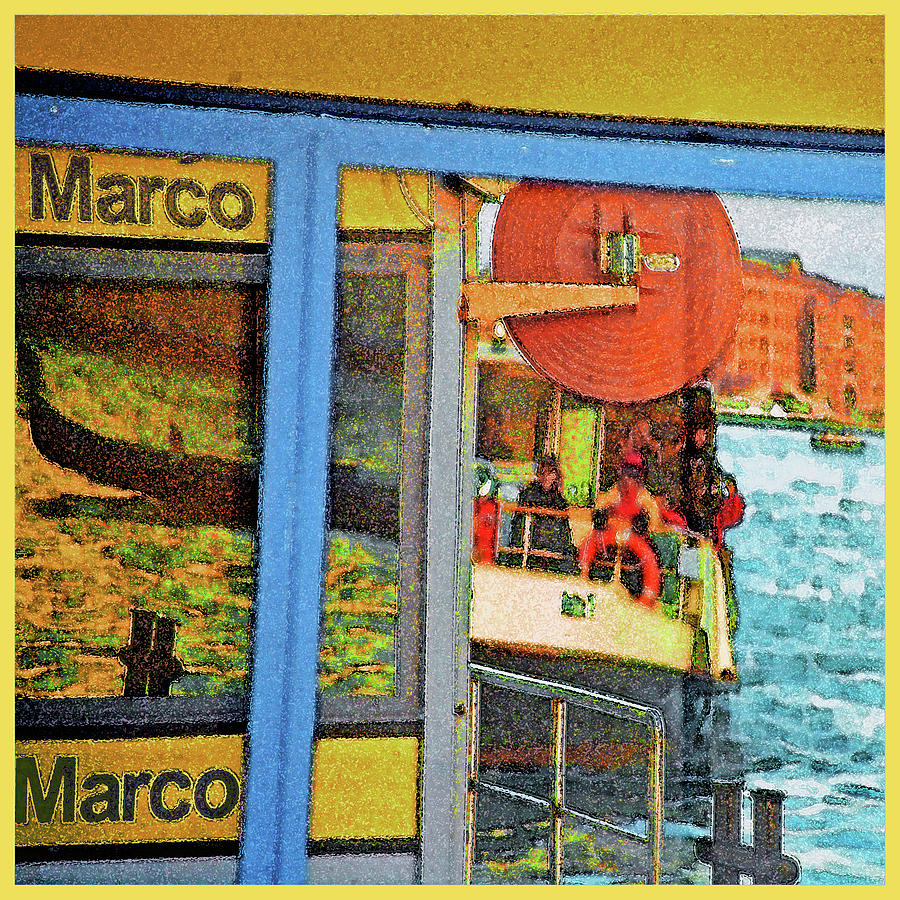 Venetian Bus Stop by Guy Ciarcia Venetian Bus Stop by Guy Ciarcia