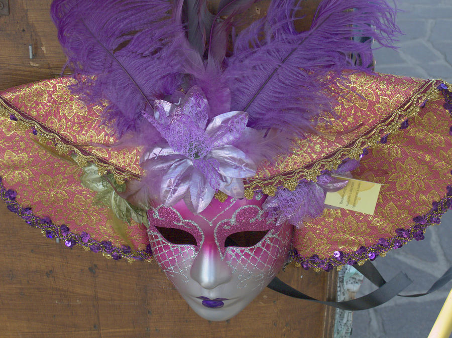 Venetian Carnival Mask 10 Photograph