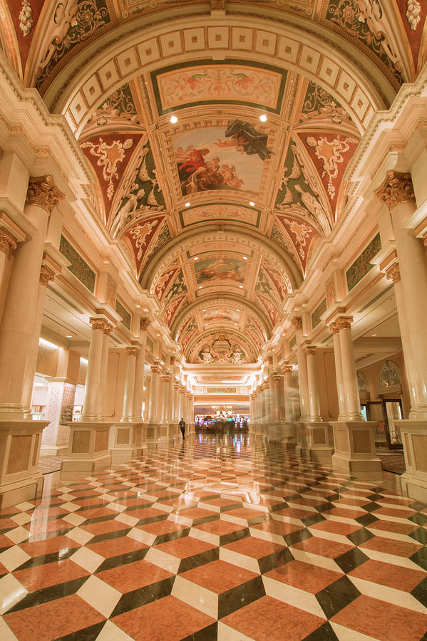 Venetian Las Vegas Hotel Lobby Photograph by Alex Grichenko