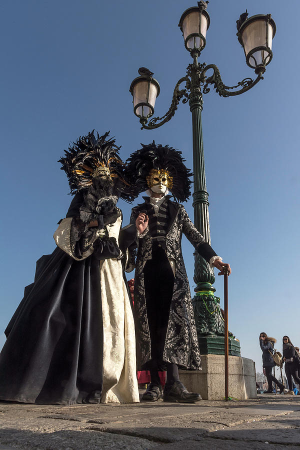 Venetian Mask 2019 002 Photograph by Wolfgang Stocker