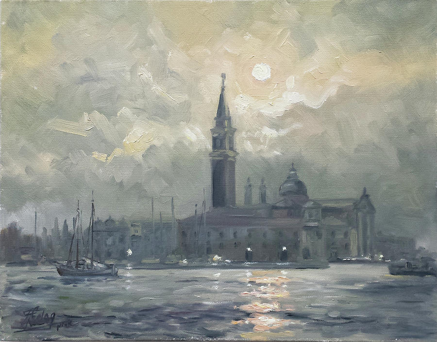 Venetian Nocturne Painting by Irek Szelag