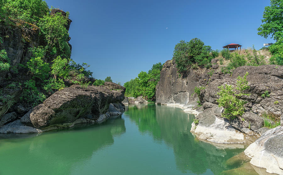 Venetikos River Canyon, Greece Photograph by Cavan Images - Fine Art