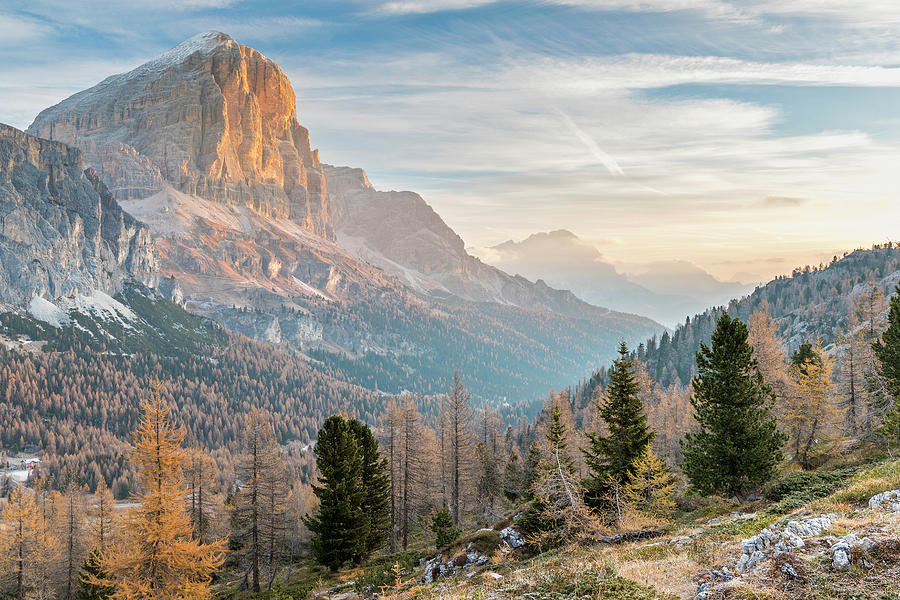Veneto, Alps, Falzarego Pass, Italy Digital Art by Sebastian Wasek