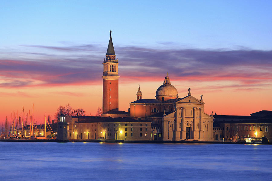 Veneto, Venice, San Giorgio Maggiore Digital Art by Stefano Renier