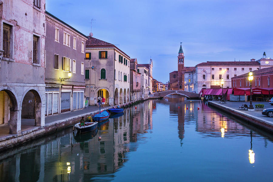 Veneto, Venice, Vena Channel, Italy Digital Art by Manfred Bortoli