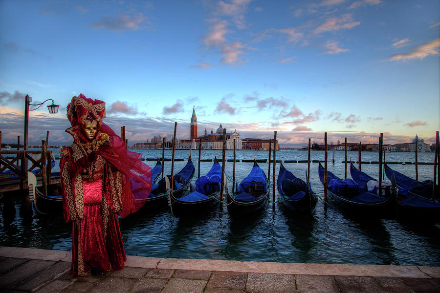 Venice At Carnival Photograph by Darrell Gulin
