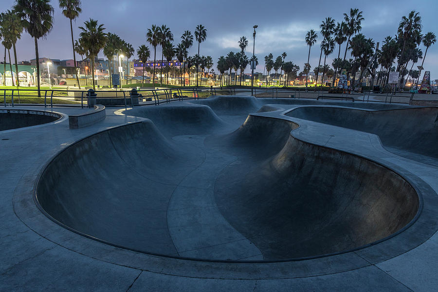 Venice Beach Skate Park  Photograph by John McGraw