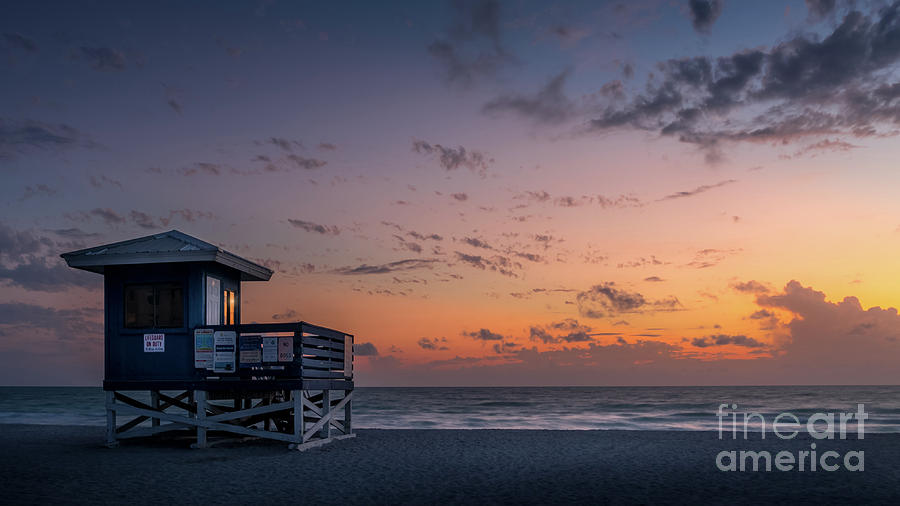 Venice Beach Sunset, Florida Photograph by Liesl Walsh