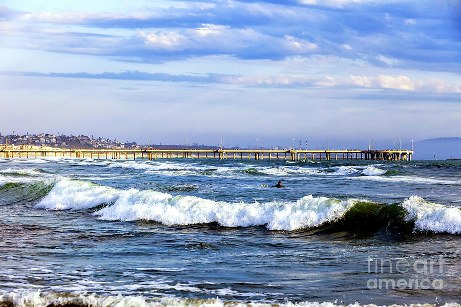 Venice Beach Waves Number Two Photograph by John Rizzuto