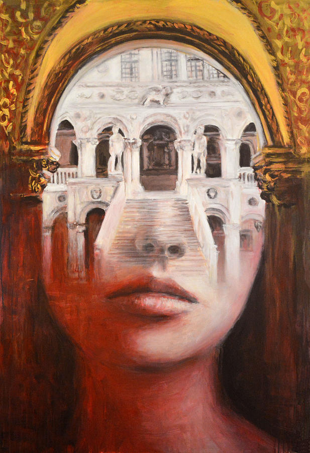Venice Blend Painting by Escha Van den bogerd
