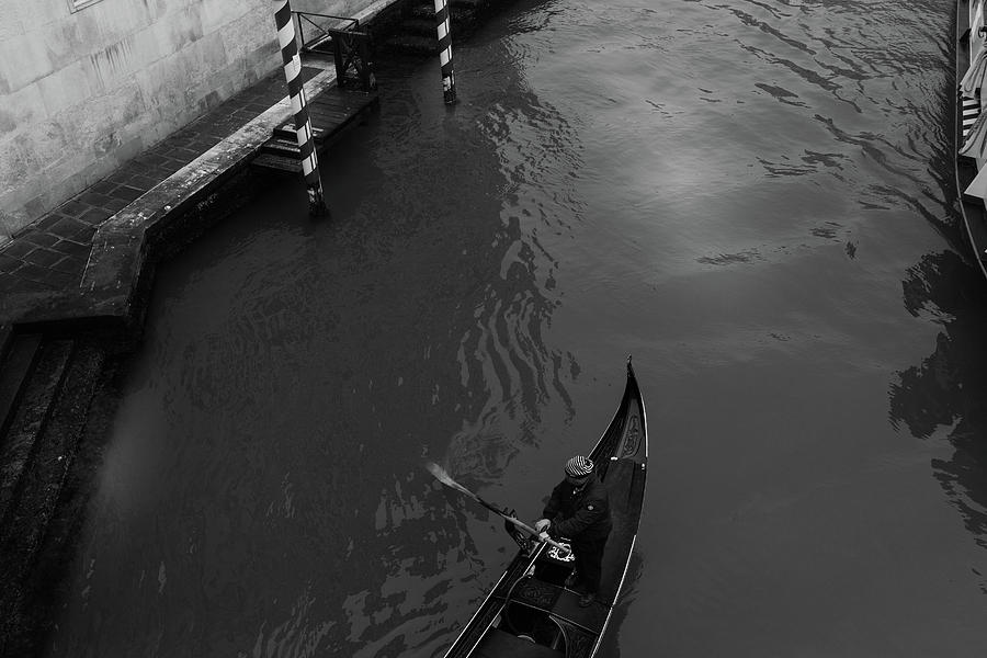Venice Boating Photograph by Georgia Fowler