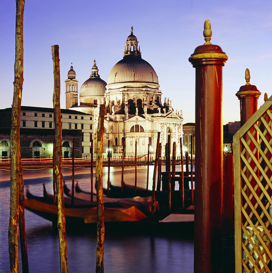 Venice, Canal, Church, Italy Digital Art by Olimpio Fantuz