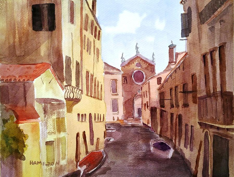 Venice Canal by Larry Hamilton Venice Canal by Larry Hamilton
