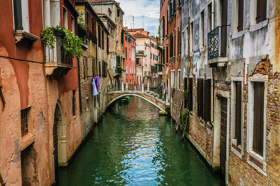 Venice Canal Photograph by Rebekah Zivicki
