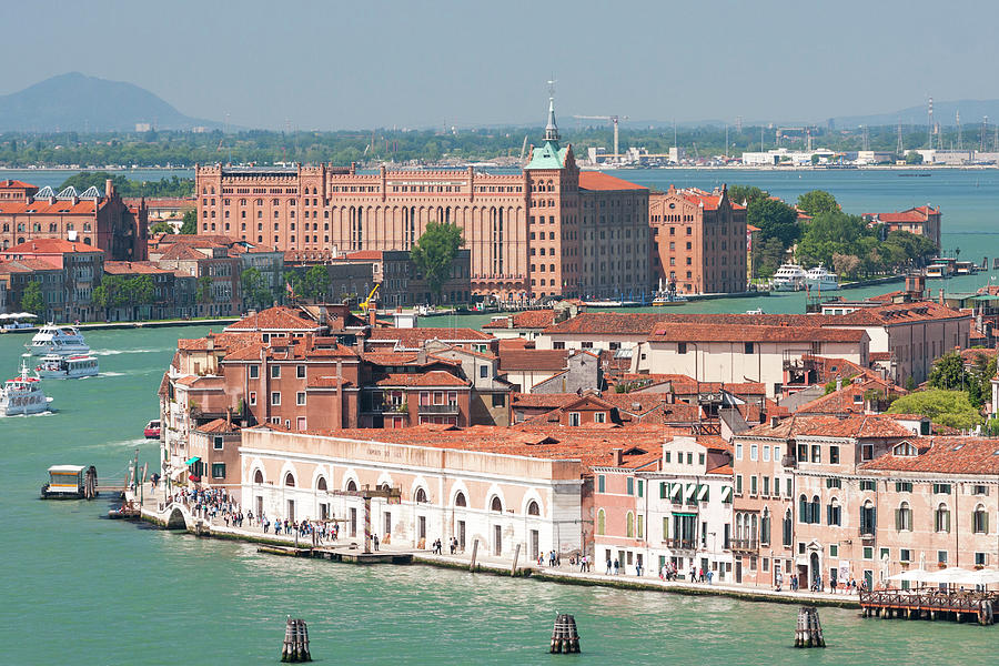 Venice, Canale Della Giudecca, Italy Digital Art by Nicolo Miana