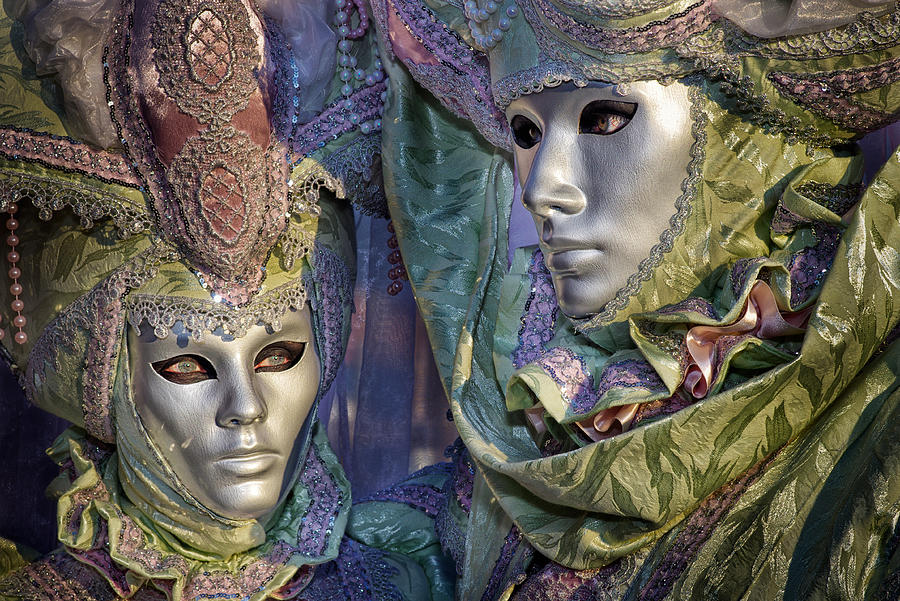 People Photograph - Venice Carnival by Giovanni Cavalli