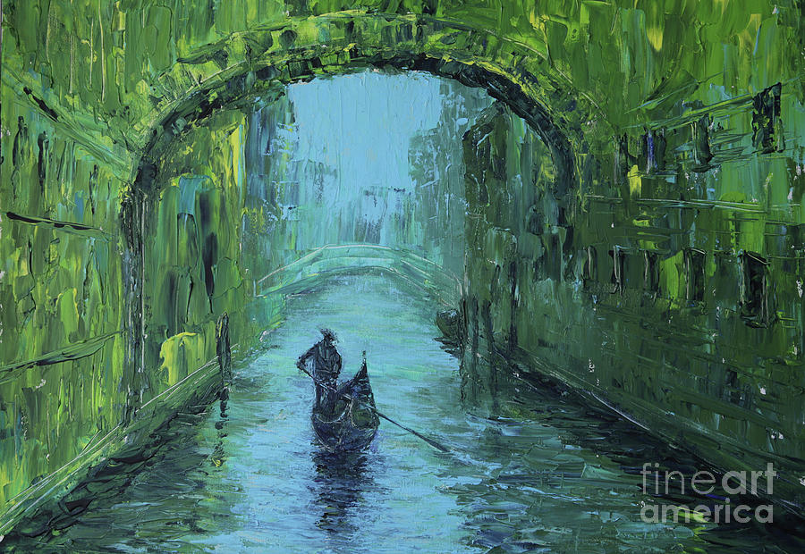 Venice Painting by Denys Kuvaiev