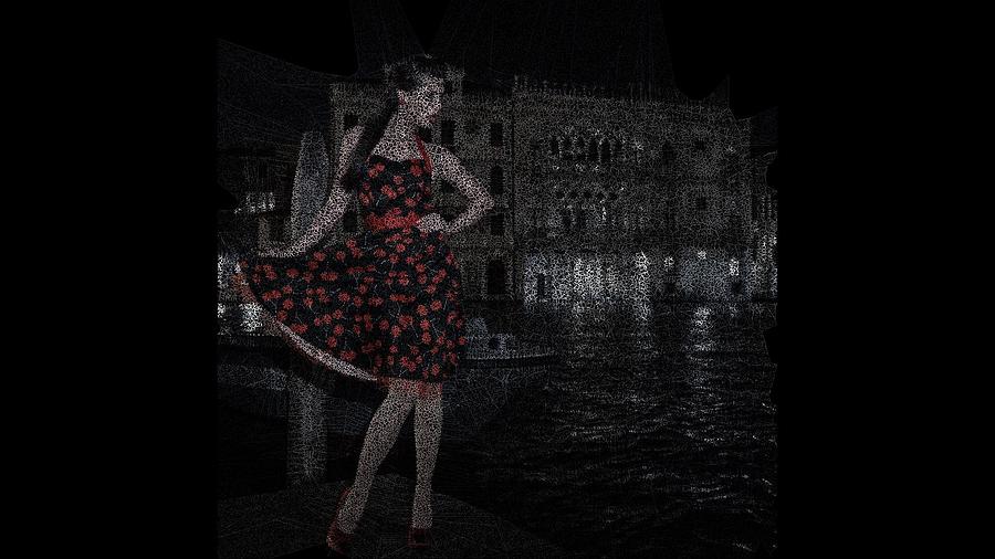 Venice Evening Digital Art by Stephane Poirier