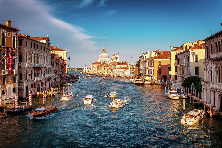 Venice Photograph - Venice golden hour by Andrei Dima Venice Photograph - Venice golden hour by Andrei Dima